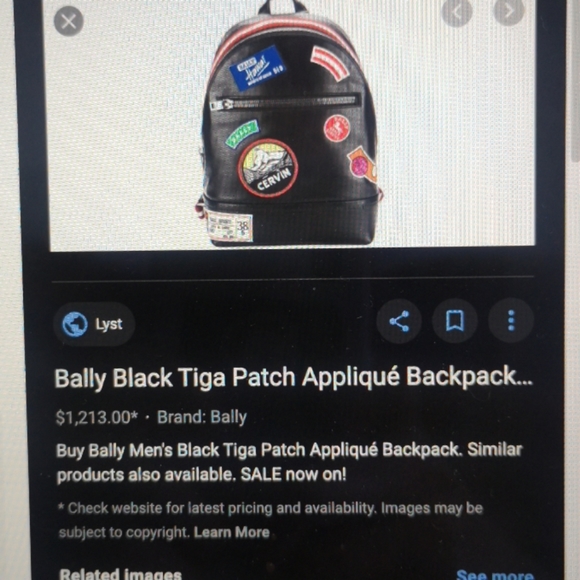 Bally backpack - Picture 10 of 10